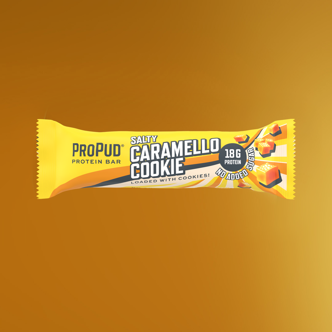 propud caramello cookie protein bar